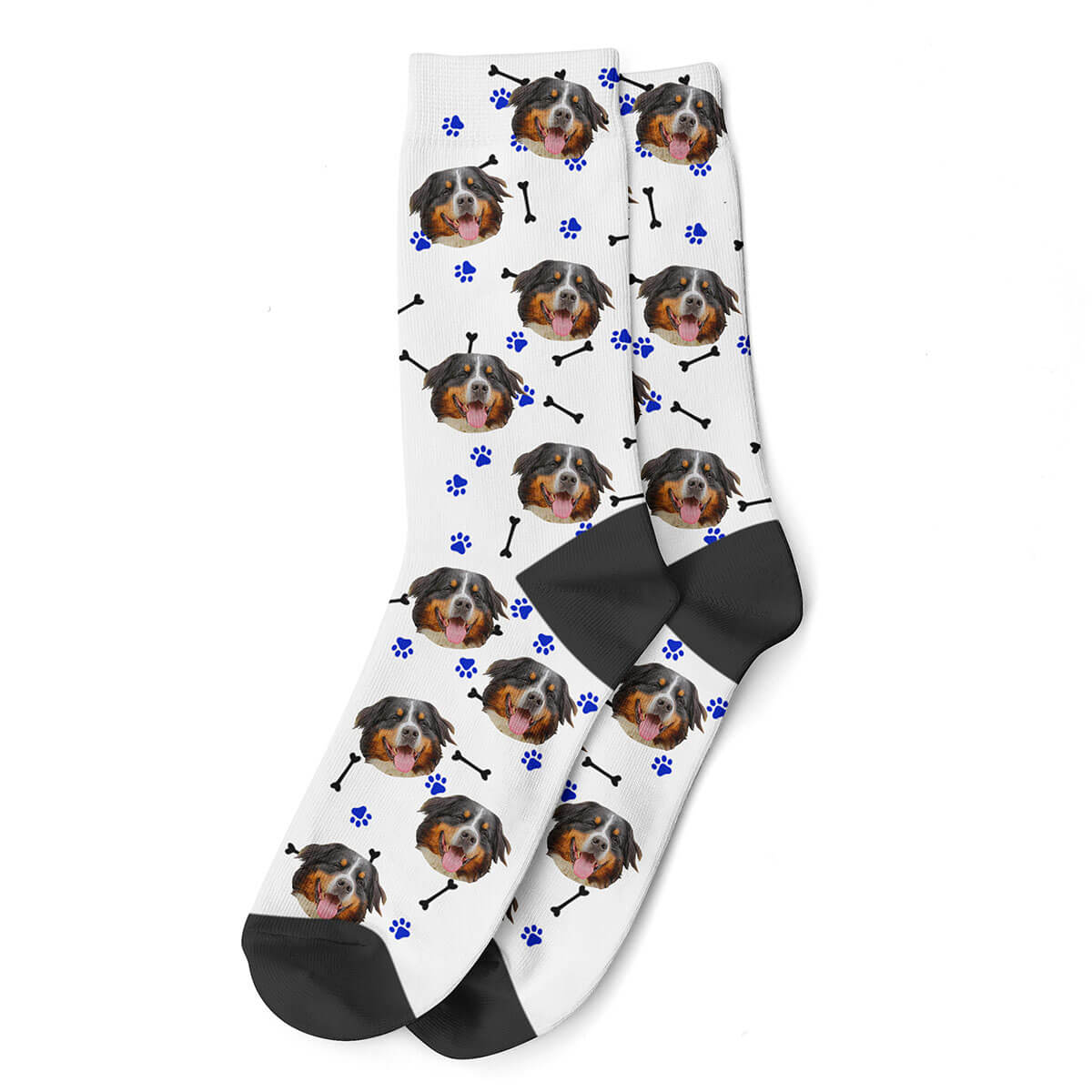Calcetines personalizados para mascotas, calcetines personalizados con  imagen de mascota, calcetines personalizados para perros que añaden texto